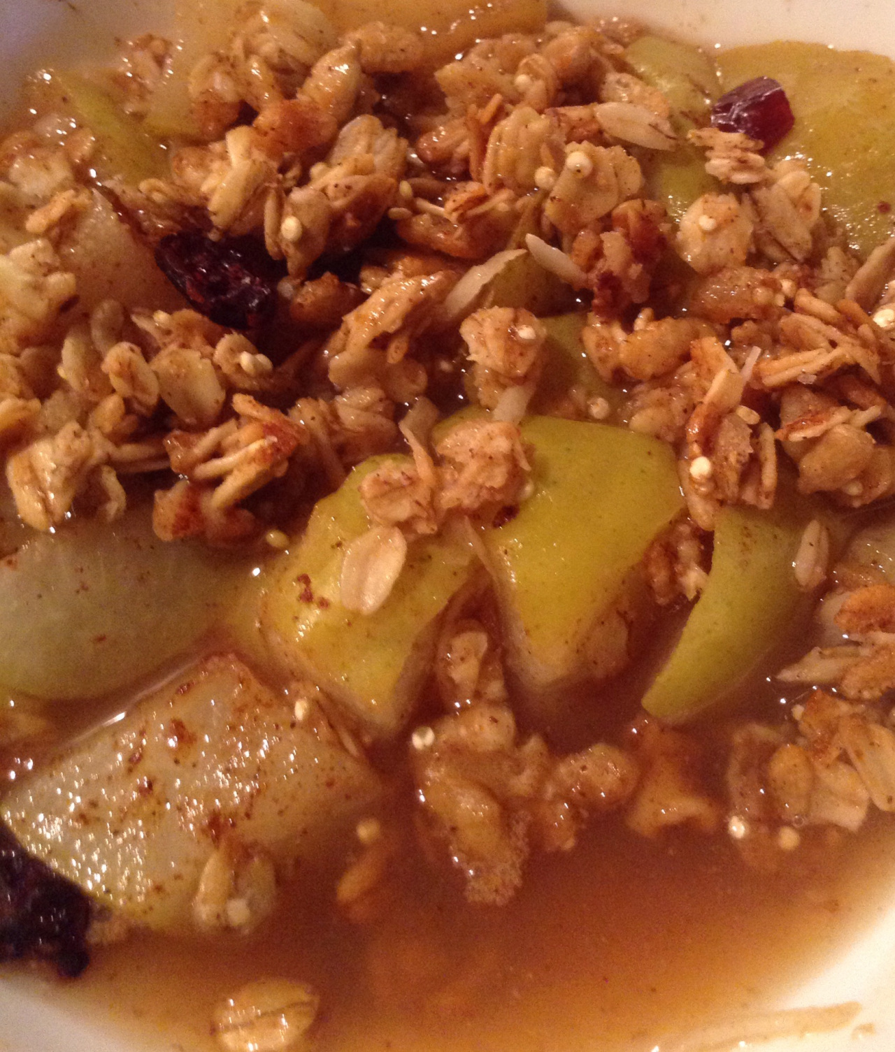 baked pear